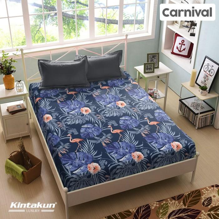 Sprei Kintakun New Luxury T.30 Carnival - Ukuran 160x200 & 180x200