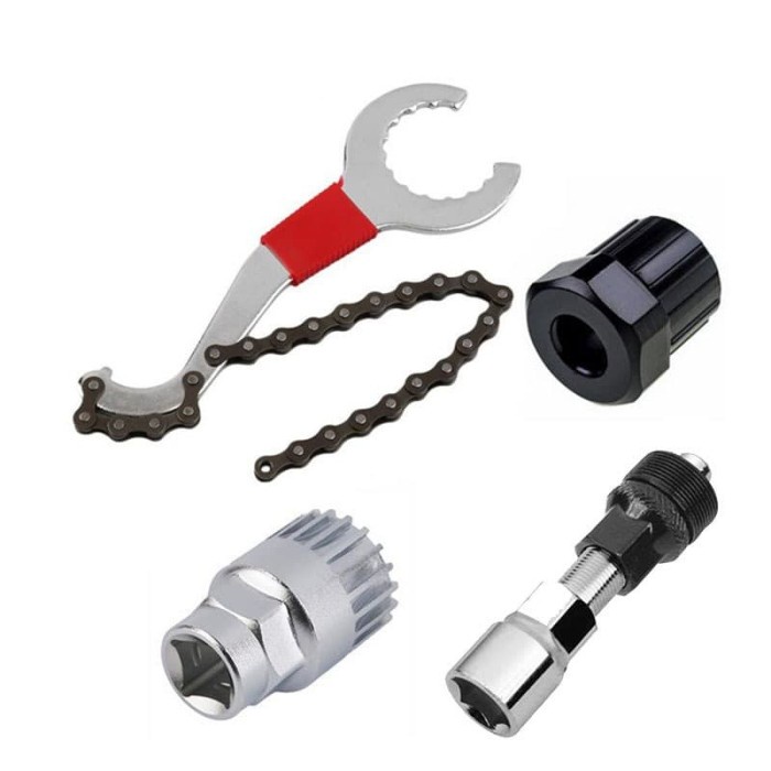 TaffSPORT Set 3 in 1 Repair Kit Rantai Alat Reparasi Perbaikan Sepeda