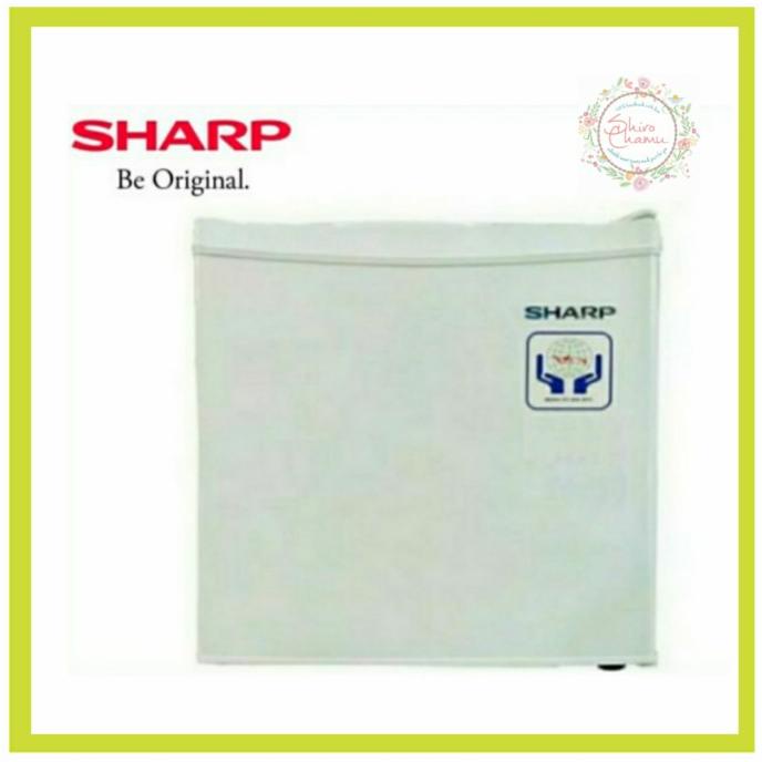 Sharp Mini Bar Sj-50Mb-Xw Kulkas Portable Kecil Refrigerator Hotel Km76878