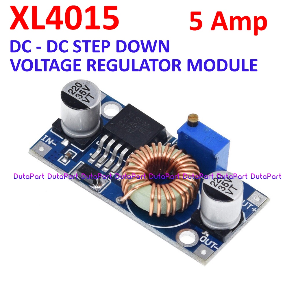 XL4015 5A Adjustable DC-DC Step Down Bulk Converter DC Module LM2596