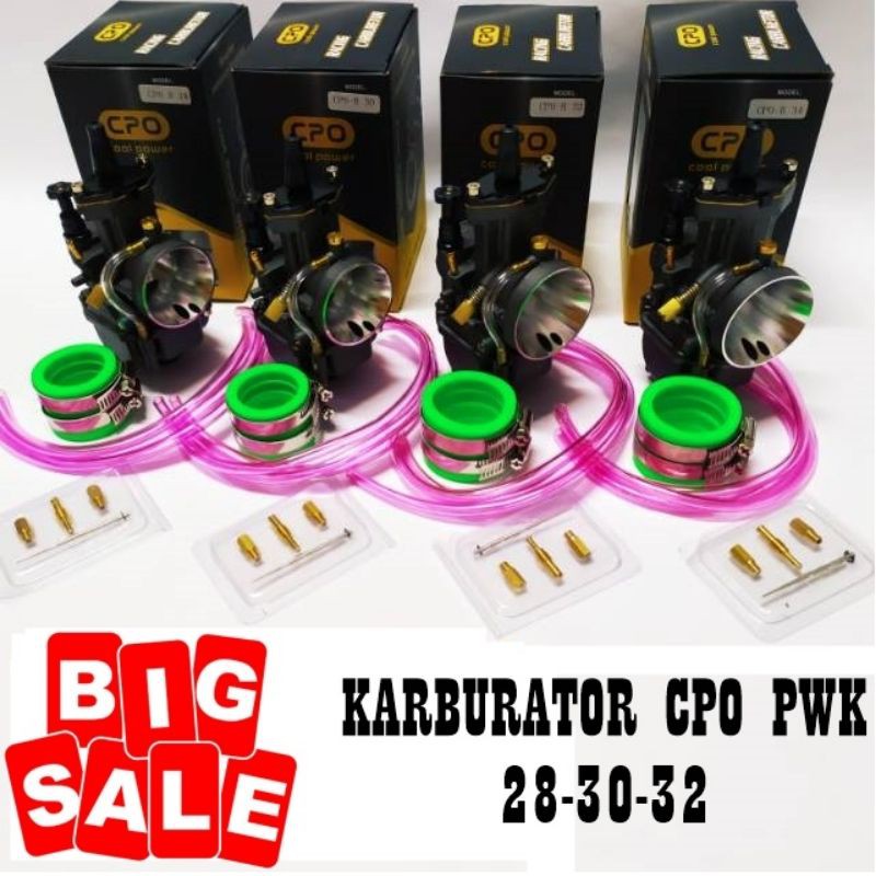 Karburator CPO PWK BLACK Series 28 - 30 - 32 - 34