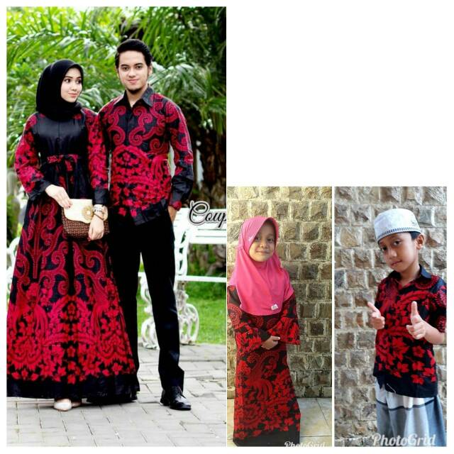 GROSIR COUPLE GAMIS KTUN BATIK