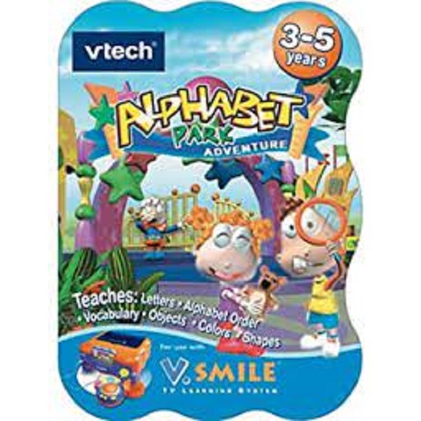 Vtech V-Smile Cartridge  Alphabet Park Adventur 92003