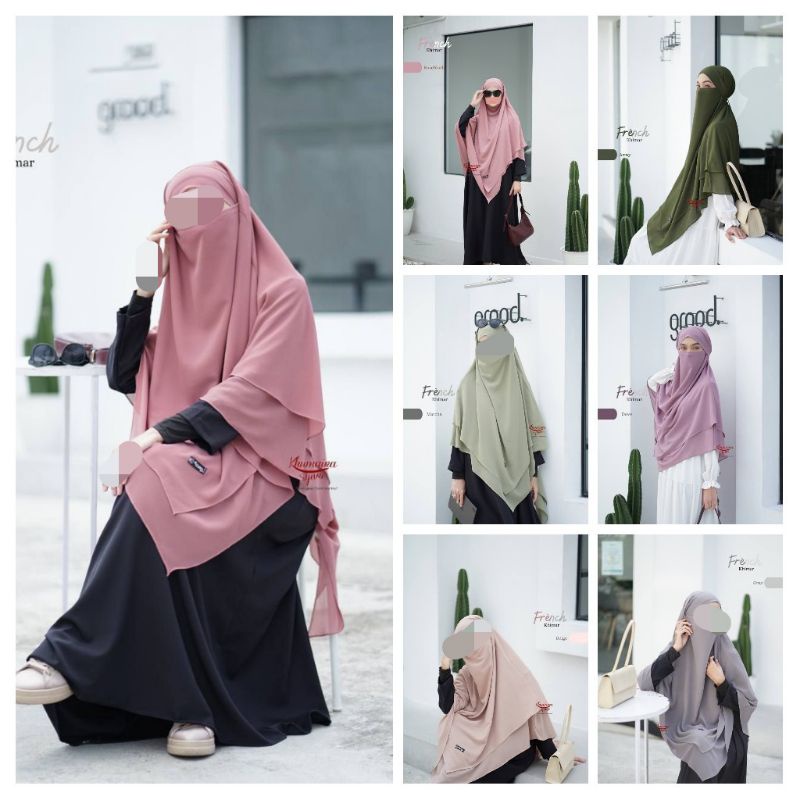 FRENCH KHIMAR NEHA By Khumaira Syar'i
