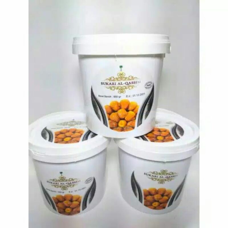 

kurma sukari ember al qassim premium bucket 850gr