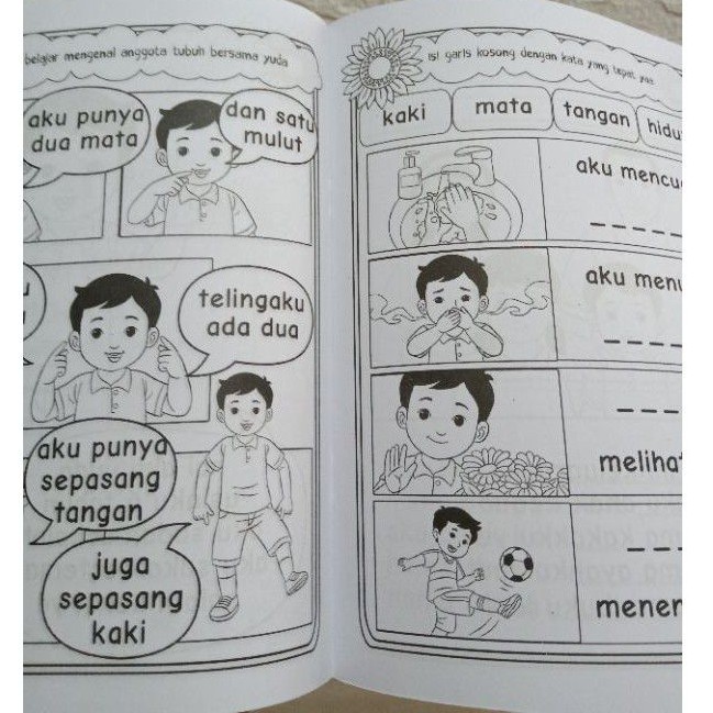 Buku Ayo Belajar Membaca Jilid 2 Untuk Paud/Tk