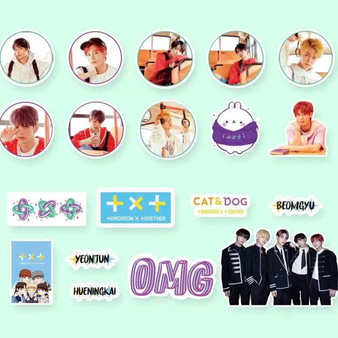 

70 Pcs/Set Sticker Txt Kpop Tomorrow X Together Stiker Waterproof Best Seller