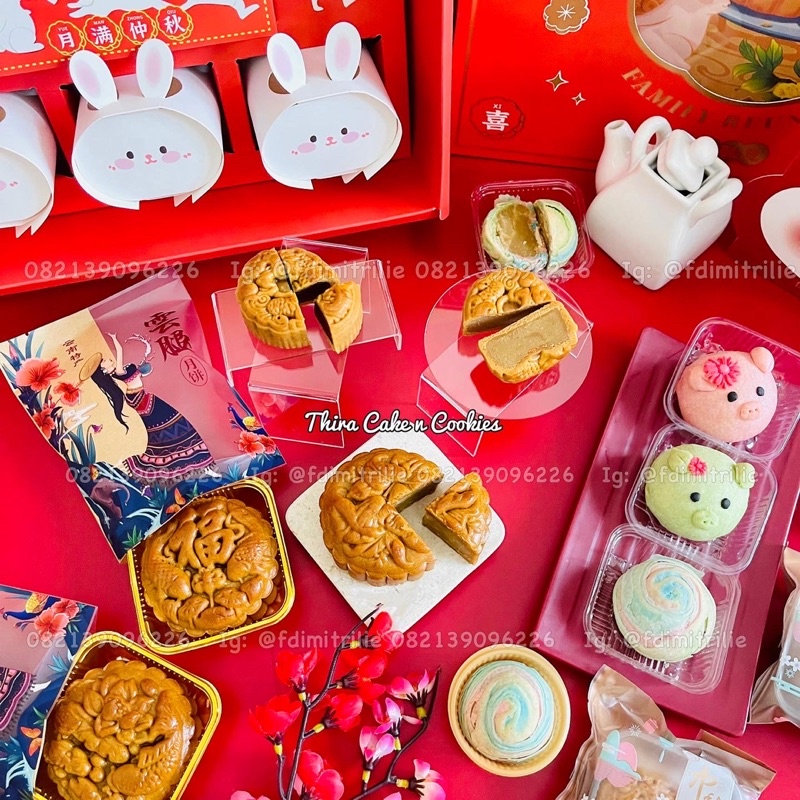 

kue bulan mooncake lotus durian premium gift kado halal