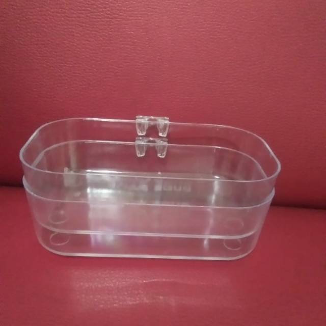 Tempat mandi merk elite song/cepuk lonjong/cepuk makanan burung/cepuk mandi burung jalak lovebird mu