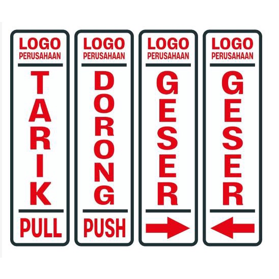 

STIKER TARIK DORONG DAN GESER DENGAN NAMA INSTANSI/PERUSAHAAN