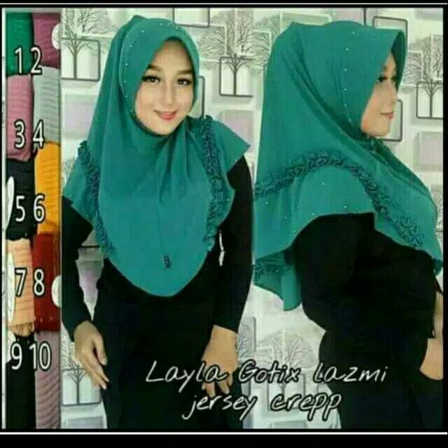 KHIMAR LAYLA GOTIK / HIJAB LAYLA GOTIK / HIJAB MURAH