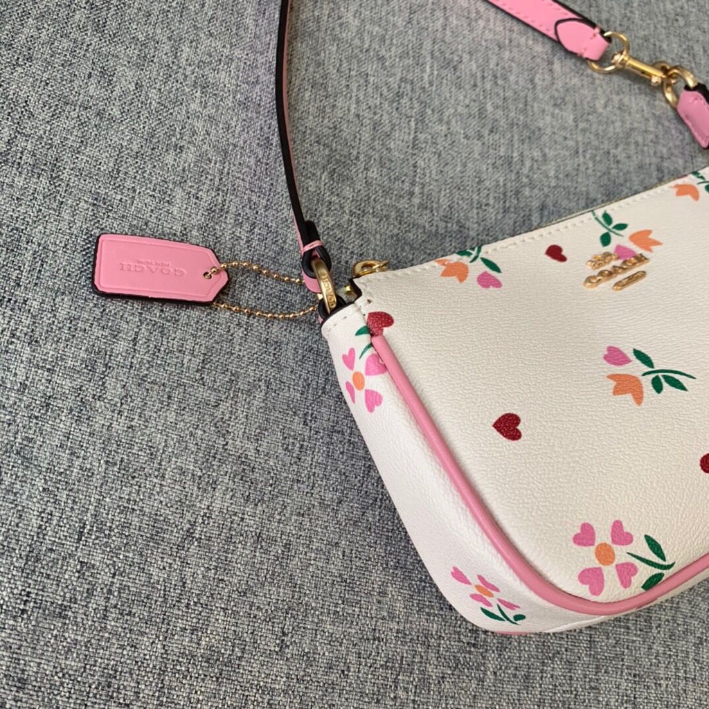 Coach Nolita 19 With Heart Petal Print Original C7658 CA797 C3356