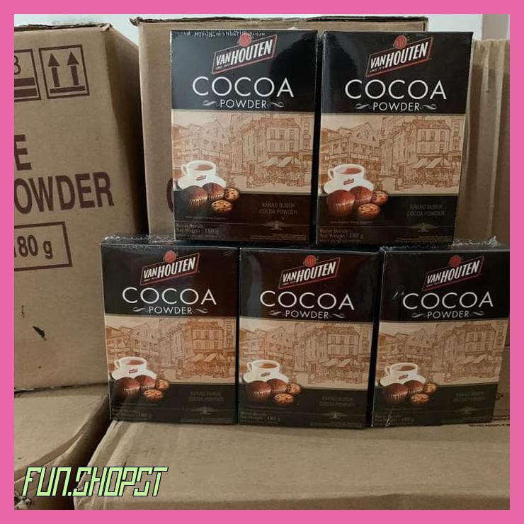 

COKLAT BUBUK / COCOA POWDER / KAKAO BUBUK VANHOUTEN 180 GR