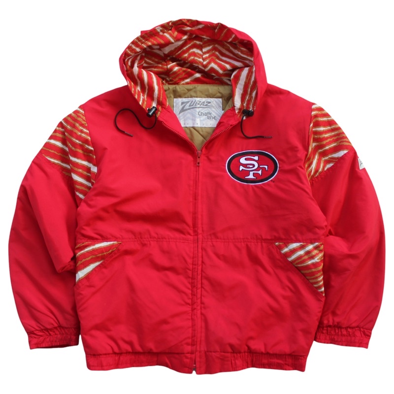 JAKET VINTAGE SF 49ERS NFL 90'S BY CHALKLINE