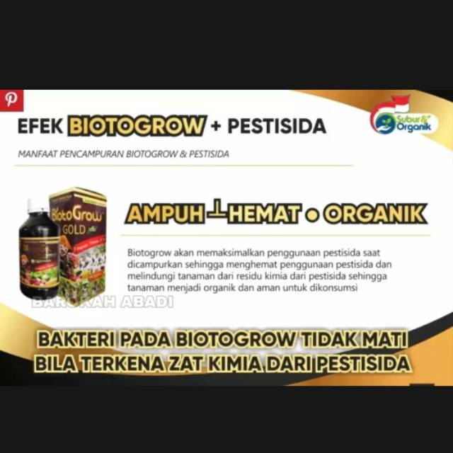 PUPUK ORGANIK BIOTOGROW BIOTO GROW PROBIOTIK 1 Liter