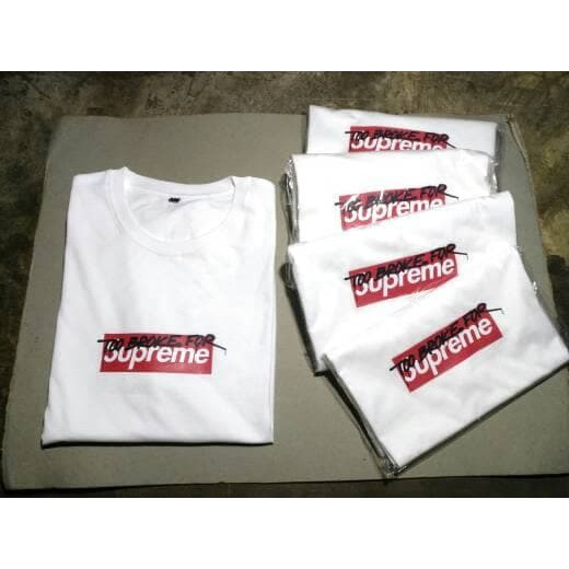 [Original Shoppe] Kaos T shirt Supreme Too broke for