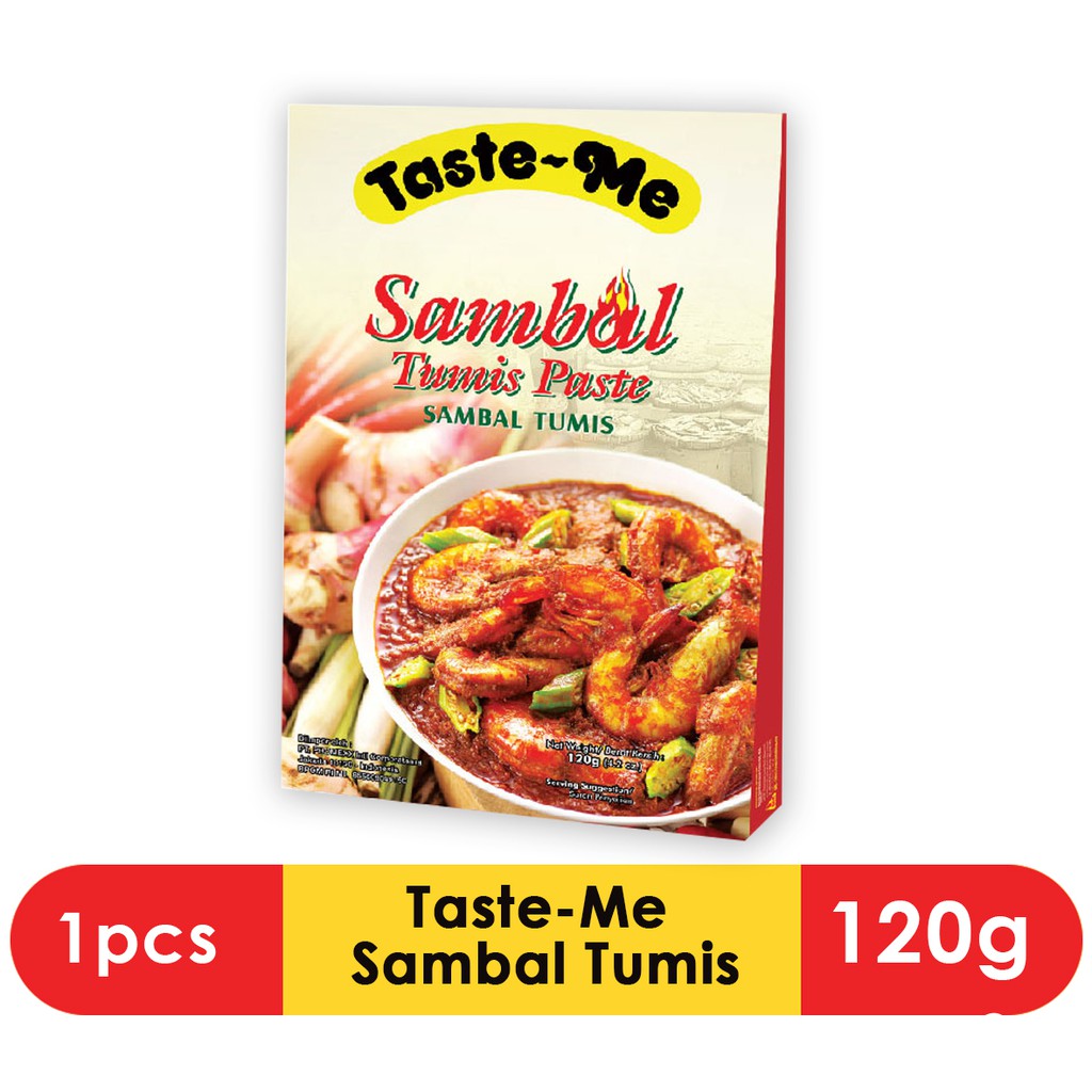 TASTE - ME Sambal Tumis Paste [120 g] HALAL