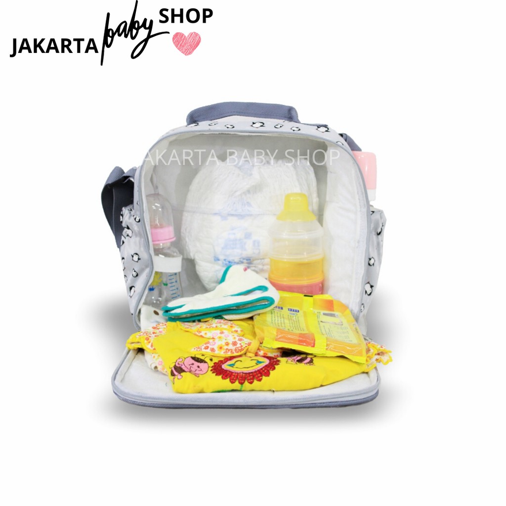 TAS BAYI KECIL SERI PENGUIN SAKU DEPAN CINTAKA TCT2151