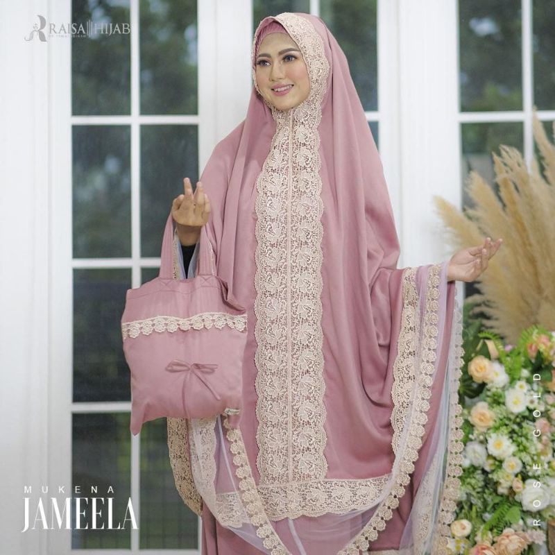 Mukena jameela ori raisa hijab