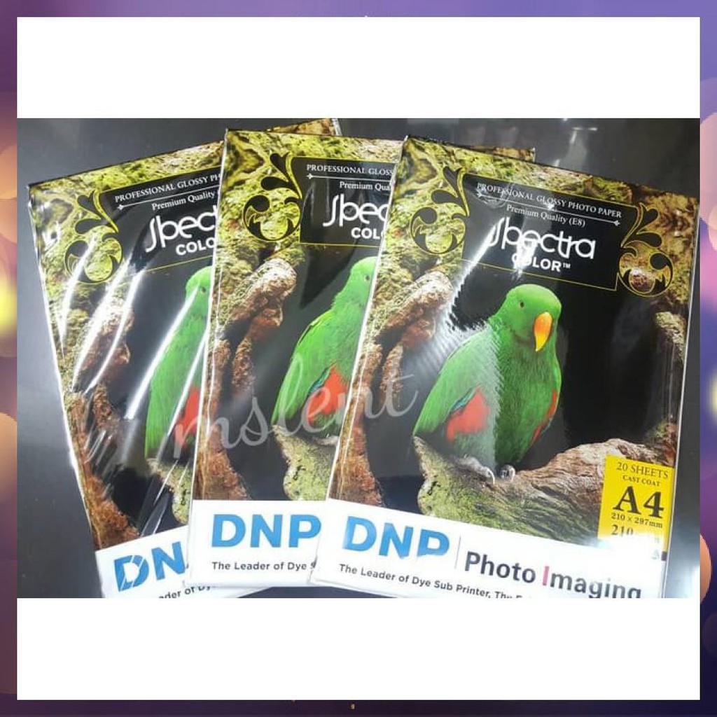 

SPECTRA PROFESSIONAL GLOSSY PHOTOPAPER A4 210GSM