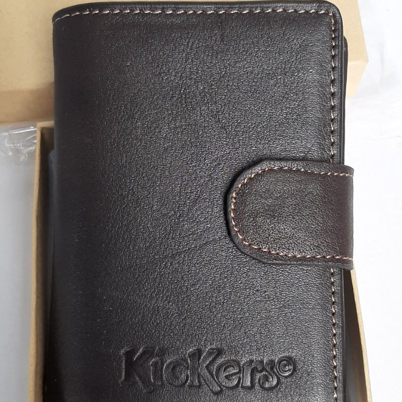 Dompet kartu 18 slot kulit asli Card holder premium