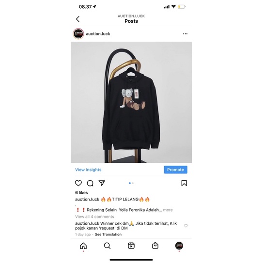 Hoodie Ut x K*ws