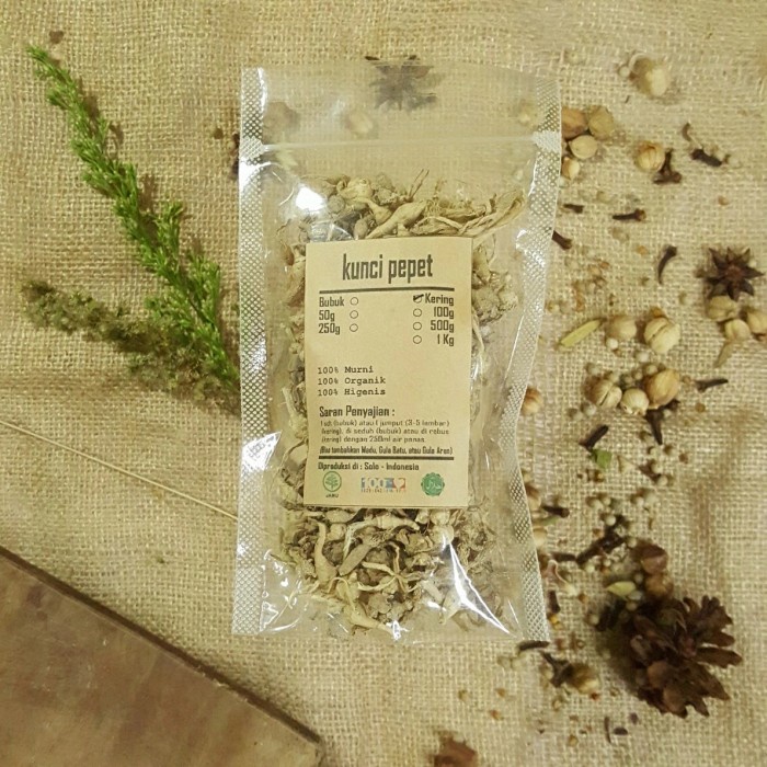 

KUNCI PEPET KERING 1 KG - Kaempferia Rotunda - MURNI
