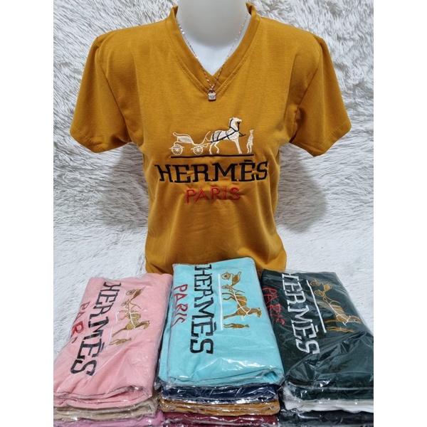 MG kaos wanita premium / Babyterry import / baju atasan wanita /BORDIR