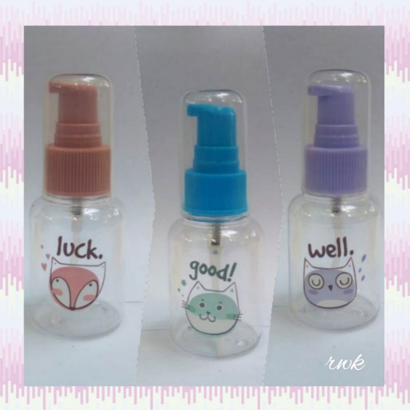 Botol Pump Kosmetik 50 ml