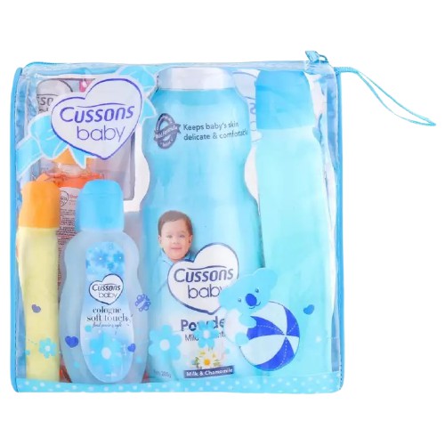 Cussons Baby Large Pack Bag / Kado Bayi Cusson / Hampers Baby / Travel Bag Baby-BLUE