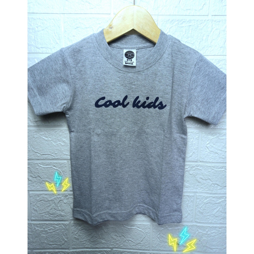Kaos Distro Anak Murah Kualitas Premium-GREY MISTY (Cool Kids)