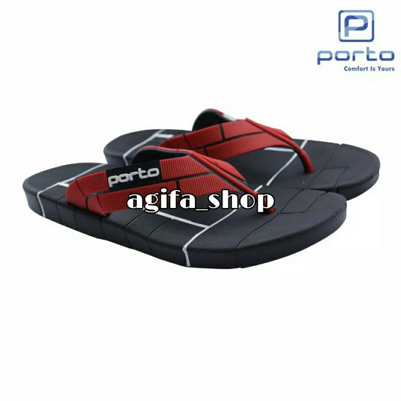 Sandal Jepit Pria Porto 1034 - sandal japit pria Sandal pria Sandal jepit swallow sandal swallow san