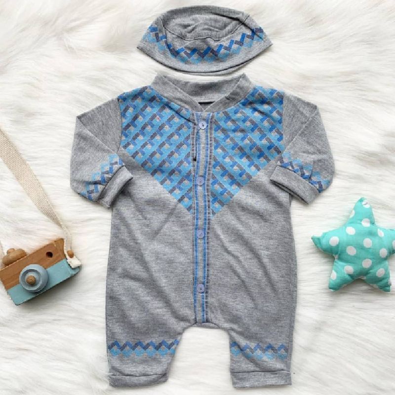 Koko Jumper Set Bayi-Abu 2 (0-3Bulan)