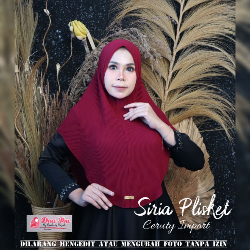 DOA IBU || JILBAB BERGO SIRIA PLISKET