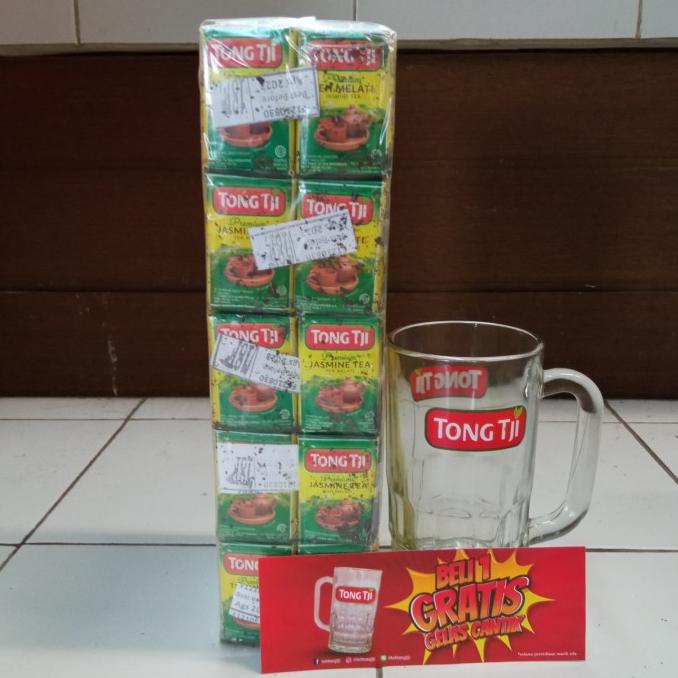 

[COD] Teh Melati Tong Tji Premium Jasmine isi 50 pack @ 10 gr Gratis 1 Gelas [COD]