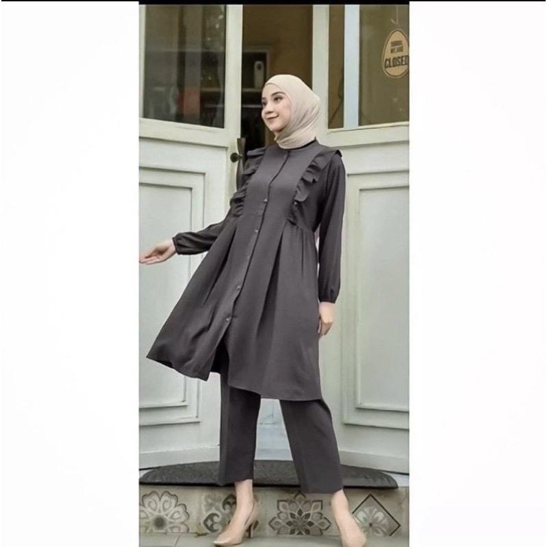 One set wanita / One set crincle / One set wanita jumbo / one set tunik/ oneset tunik crinkle / one set tunik premium / one set tunik jumbo / one set long tunik / one set tunik premium