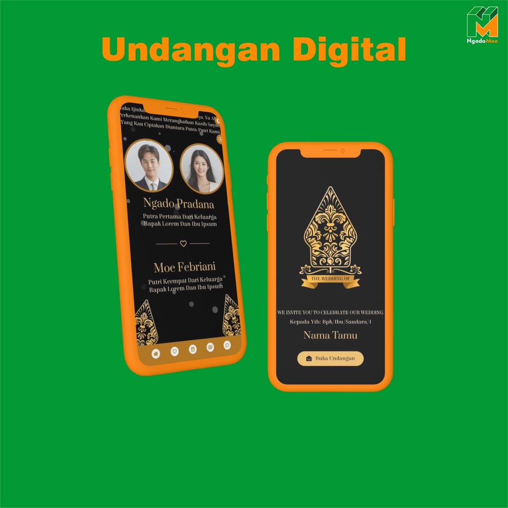 Undangan Digital Website Undangan Online Pernikahan Undangan Pernikahan Aesthetic Undangan Digital P