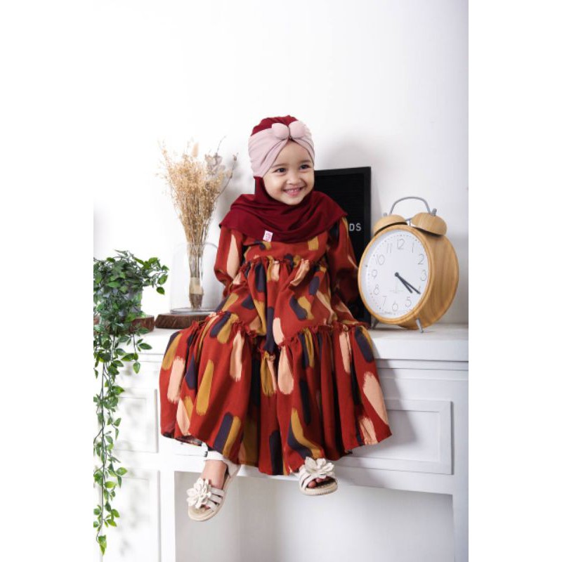 GAMIS RAYONA by ALMAHYRA_KIDS