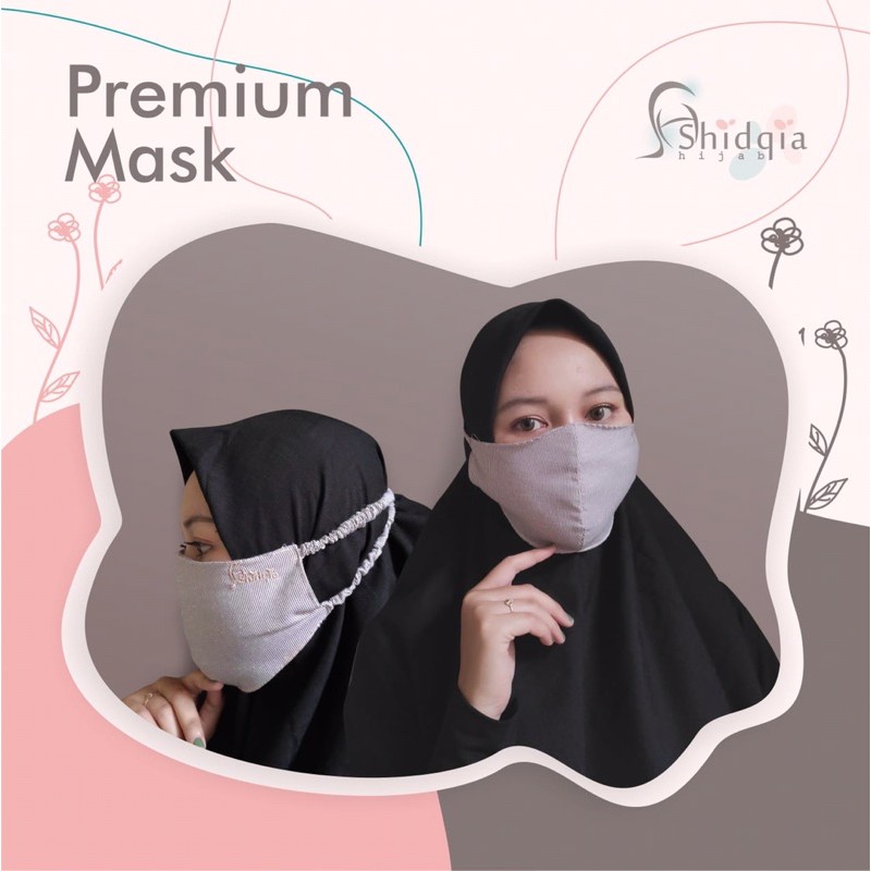 MASKER KERUT KRIWIL HIJAB