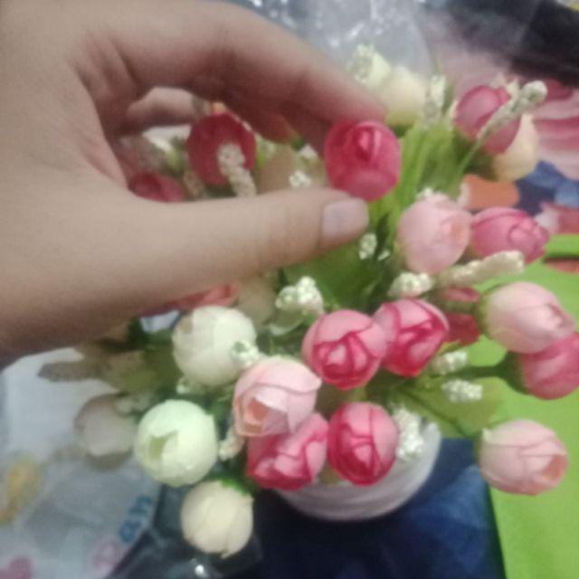 Bunga Mawar Kuncup Mini Artificial 8070 K34