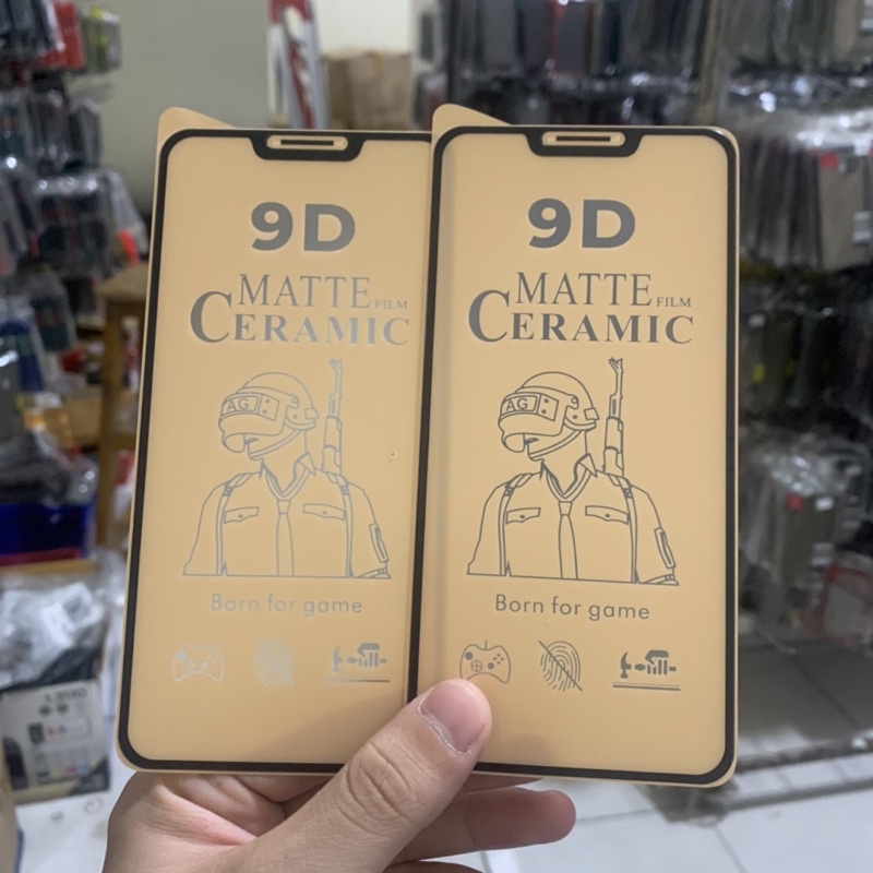 Ceramic Glass Asus Zenfone 5Z 2018 ZE620KL - Matte Anti Glare Screen Protector -  UA