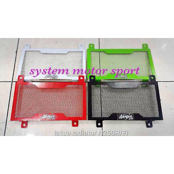 HOT cover radiator ninja250fi, pelindung radiator ninja250fi, tutup radiator ninja250fi ,