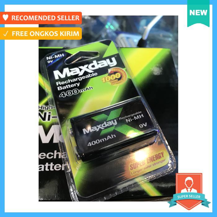 Kotak baterai - baterai kotak 9v 450mah batre cas ulang rechargeable baterai kotak