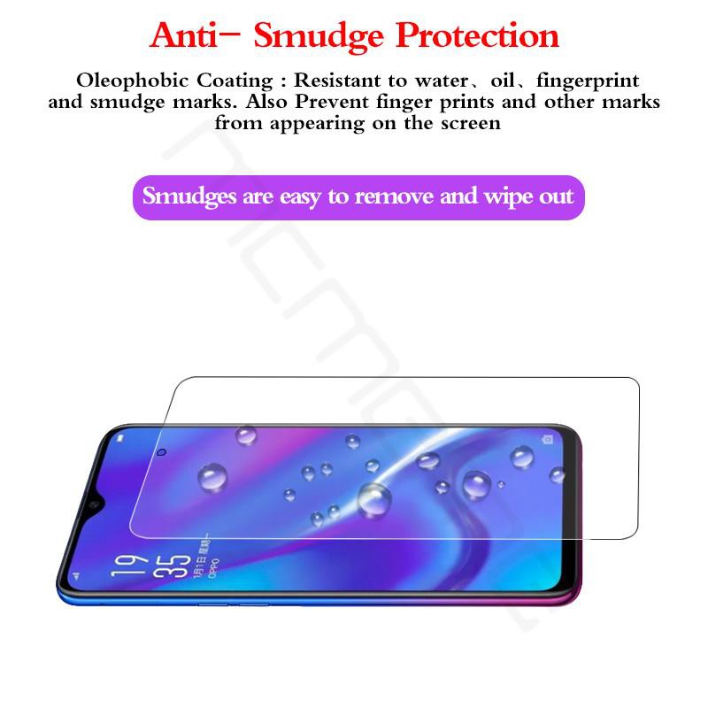 Tempered Glass Pelindung Layar Oppo Realme C2 2 3 F11 5 Pro X Lite A1K K3 K5 Reno 10x A3 A5 A3S A7X A83 A37 A7 A5S