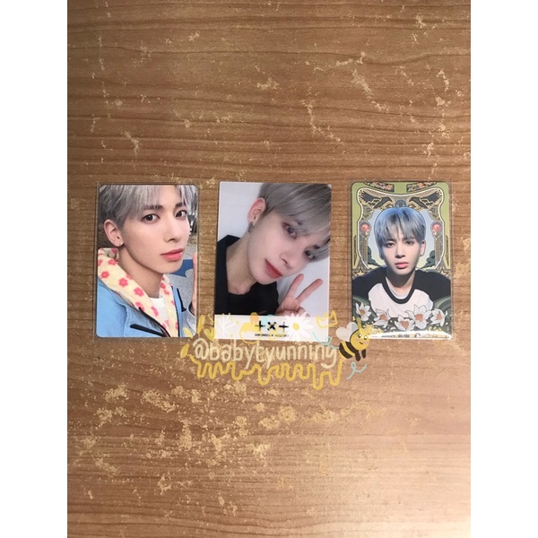 PC TAEHYUN POB WEVERSE TXT JAPAN CLEAR CARD TCC FREEZE