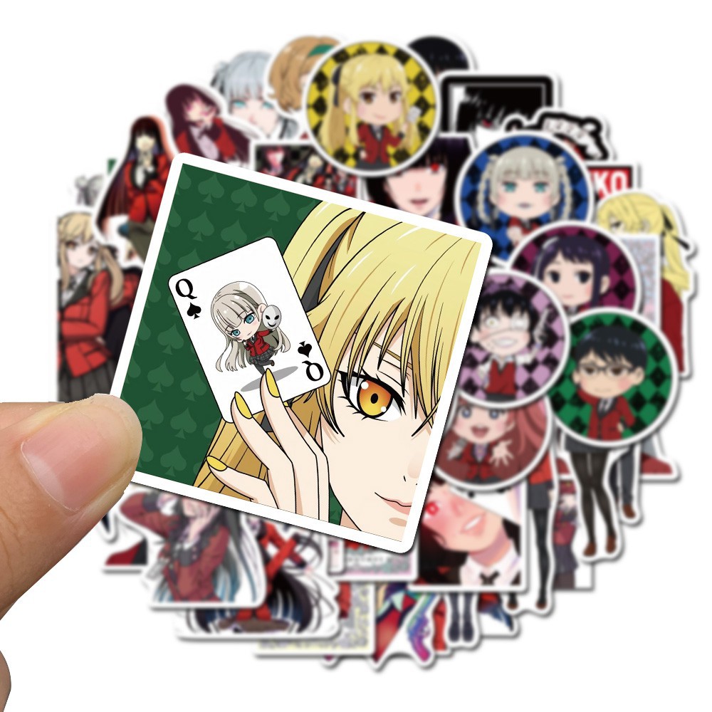 KAK001 – Sticker / Stiker Anime Jepang Kakegurui