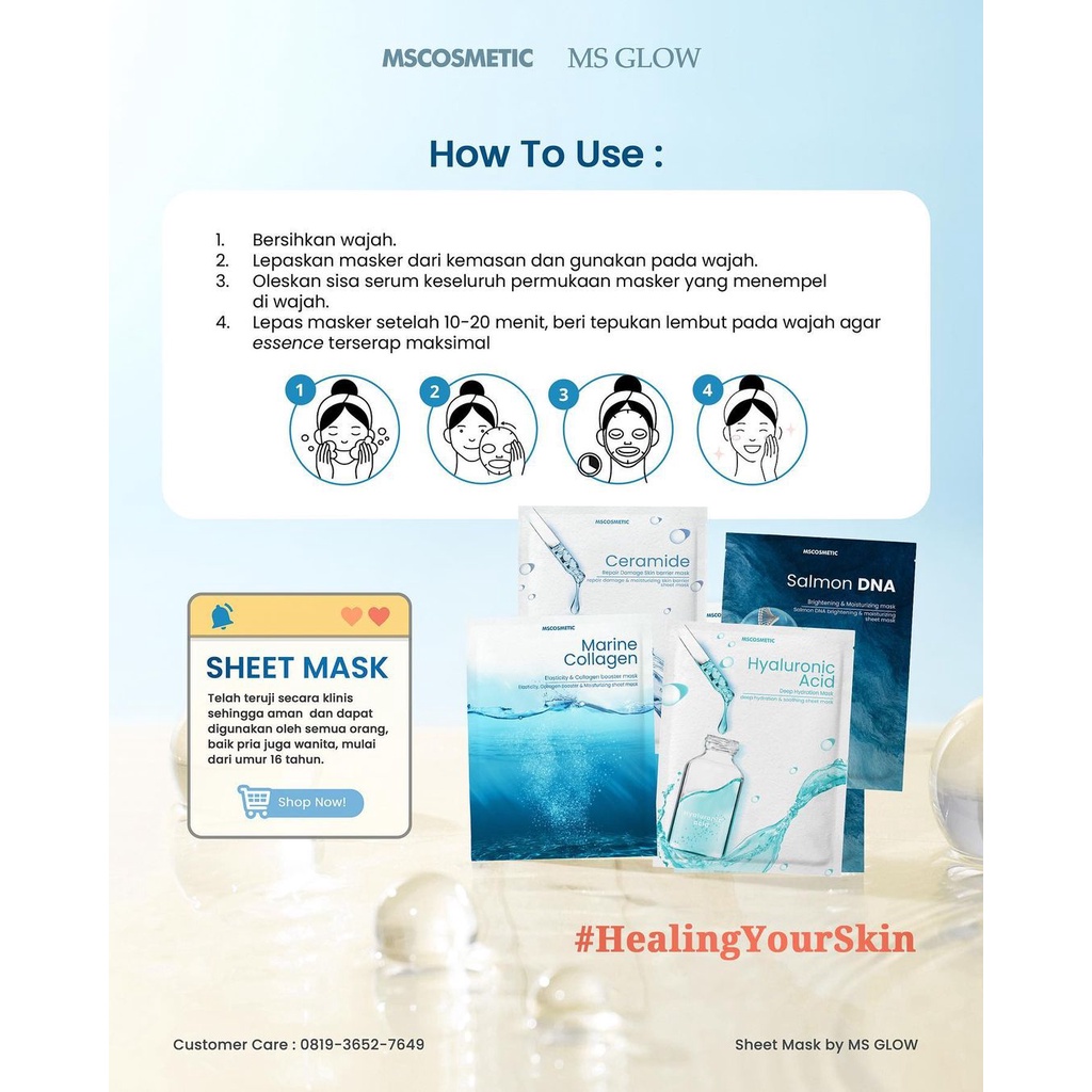 MS Glow Sheet Mask