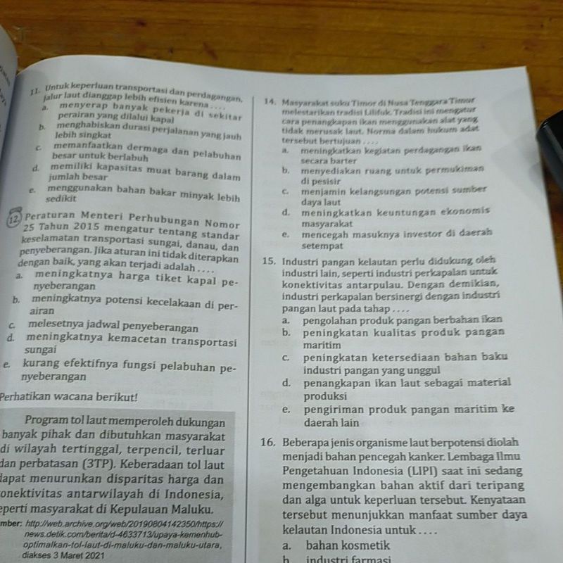BUKU PR INTERAKTIF GEOGRAFI UNTUK SMA KELAS 11 SEMESTER 1.-4