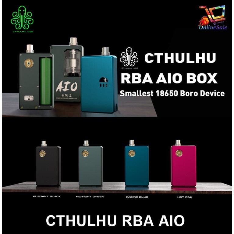 CTHULHU AIO BOX MOD START KIT AUTHENTIC By Cthulhu Mod