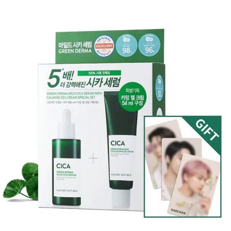 OFFICIAL NATURE REPUBLIC NCT 127 SERUM FACE & CREAM PHOTOCARD NCT127